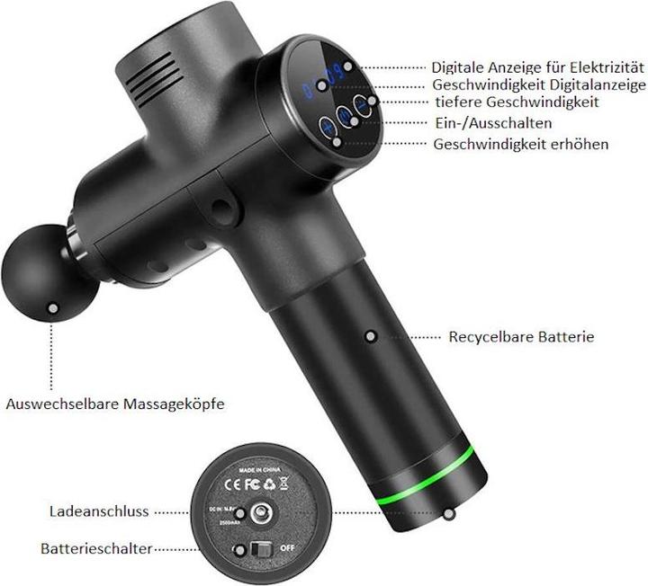 Actual product image Hyperice Hypervolt Plus Massage Gun