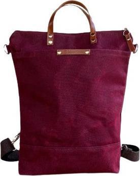 Actual product image Only-Bags.Store Waxed Canvas Backpack - Convertible Backpack, A3 Waxed Canvas Bag, Backpack, Multi