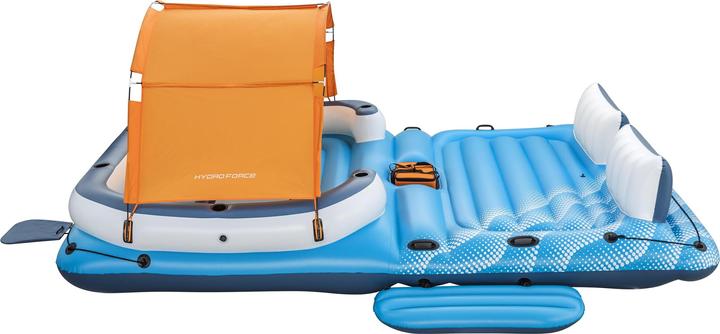 Actual product image Bestway Hydro Force Tropical Breeze 6-Person Inflatable Party Island 3.73 m