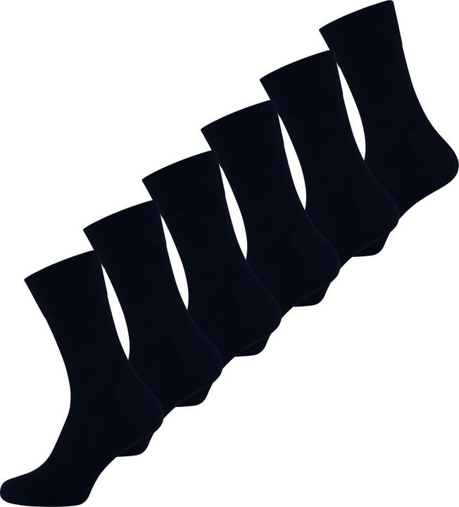 Image du produit Nur Der Chaussettes de base Doux & Durable Confort (paquet de 6, 43 - 46)