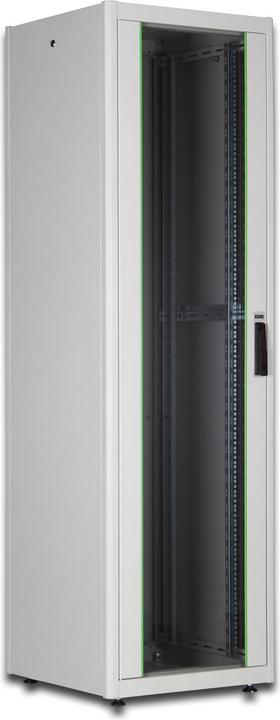 Produktbild Assmann DIGITUS 22HE 19zoll freistehender Netzwerkschrank 1125x600x600 mm Farbe Grau RAL 7035 (22 HE, 19 Zoll Rack)