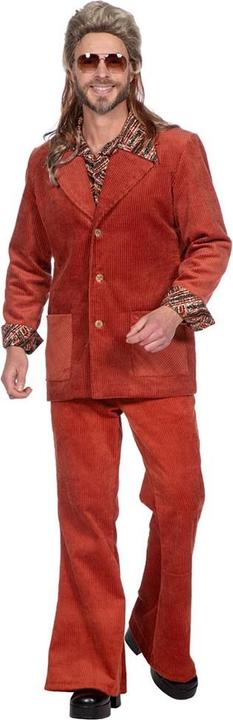 Actual product image Wilbers Men's 70s Retro Suit George, brown (L)