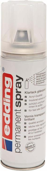 Produktbild Edding Klarlack Spray (Farblos glanz, 0.20 l)