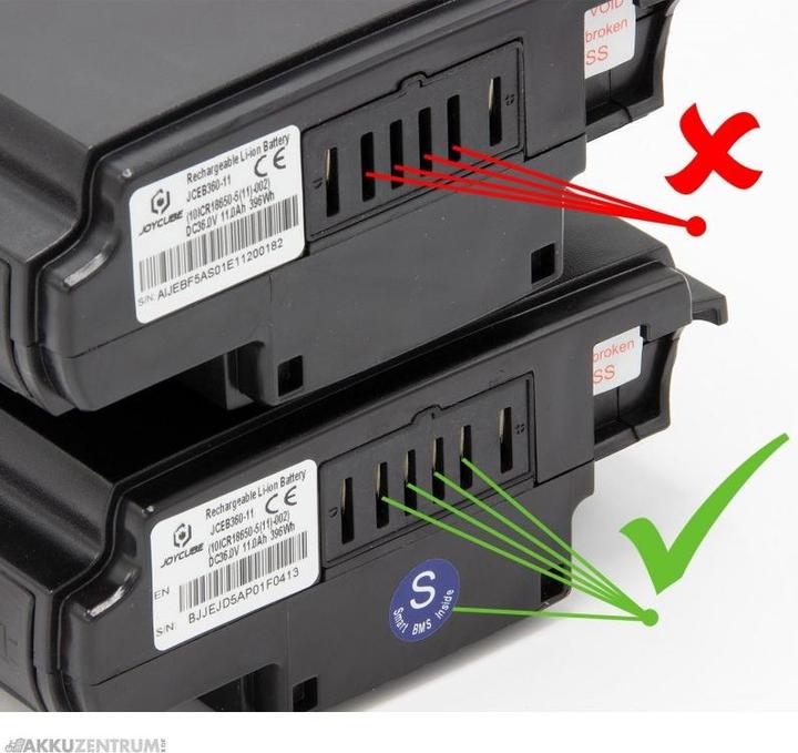 Actual product image Phylion Joycube SF-03 - Fietsaccu - 36V - 11 Ah (Smart) (E-bike battery cover)