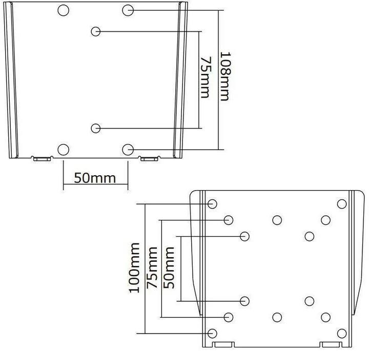 Produktbild Neomounts Fpma-W25 (Wand, 30")