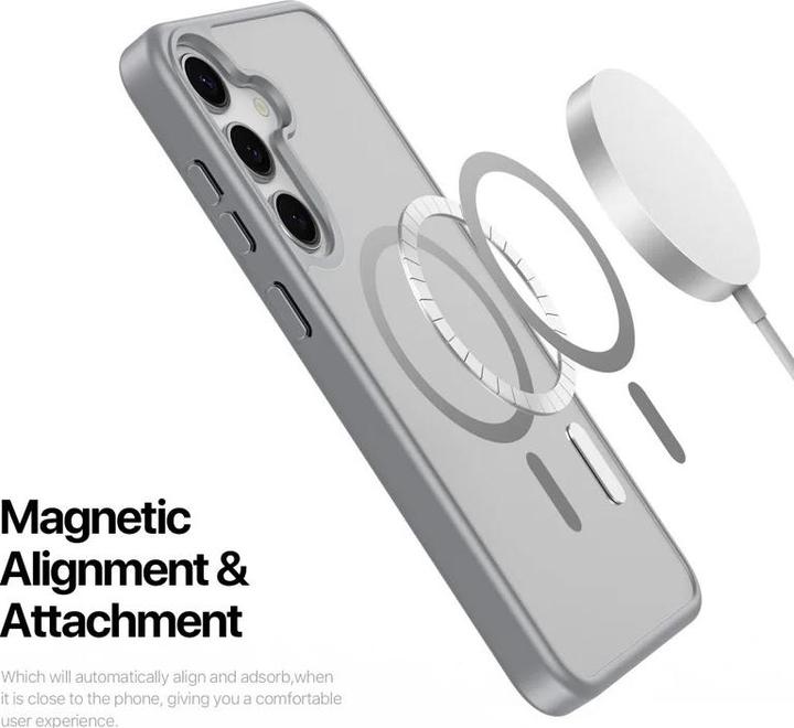 Produktbild Samsung Galaxy S25 Plus - Ducis Yind Series mit Magsafe in grau (Samsung Galaxy S25+)