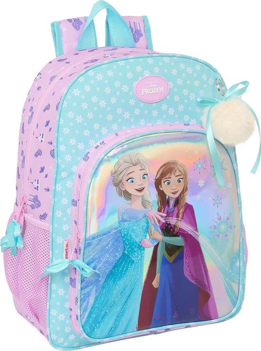 Produktbild Disney Frozen Schulrucksack Cool days Violett Himmelsblau 33 x 42 x 14 cm