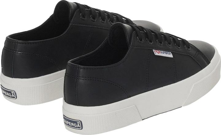 Actual product image Superga Womens/Ladies 2740 Nappa Leather Platform Trainers (38)