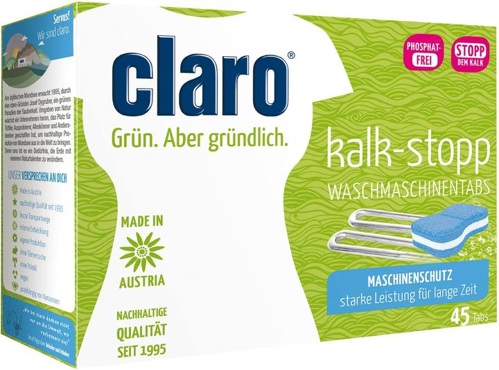 Claro Eco Limescale Stop Tabs 45 pezzi