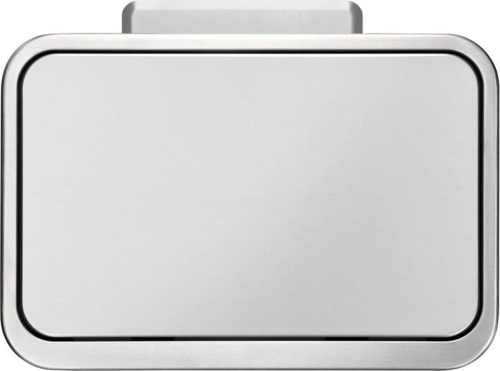 Image du produit EKO Poubelle à pédale X-Cube Poubelle à pédale rectangulaire en acier inoxydable 45 L avec pédale (45 l)