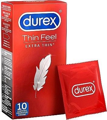 Actual product image Durex Thin Feel Extra Thin - 10 condoms (10 pcs.)
