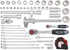 Produktbild JET Tools Alu-Werkzeugkoffer 1/4" + 1/2"