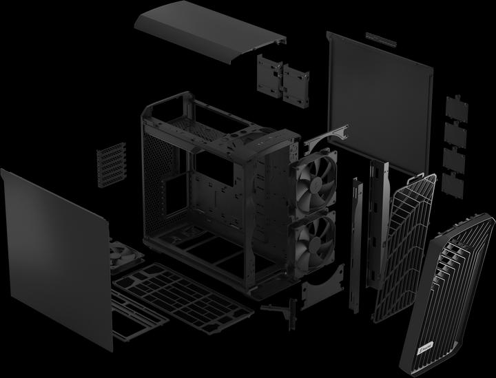 Produktbild Fractal Torrent Black Solid (ATX, E-ATX, mATX, ITX, SSI EEB, SSI CEB)