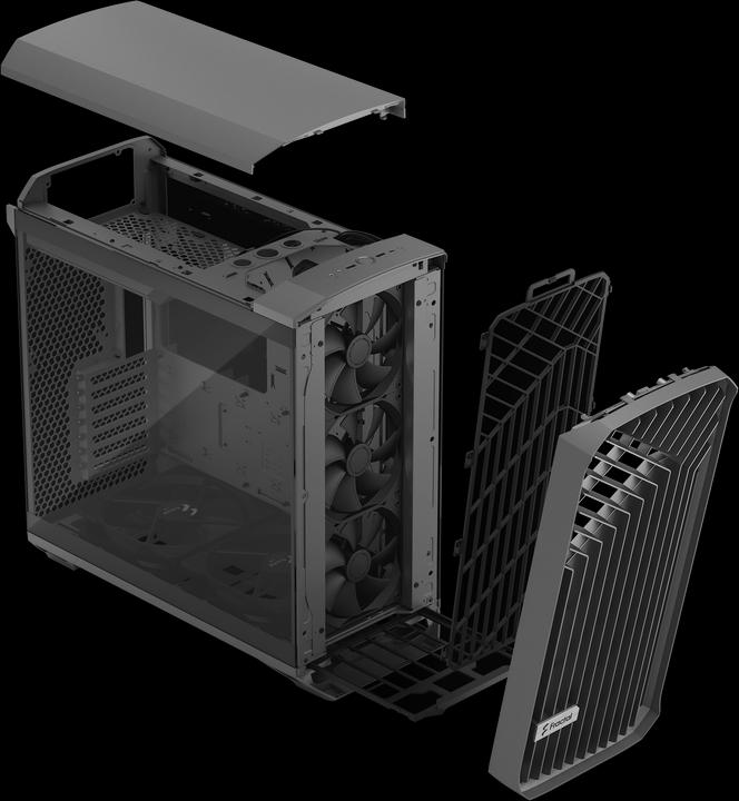 Actual product image Fractal Torrent Gray TG Light (mATX, ITX, ATX, E-ATX, SSI CEB, SSI EEB)