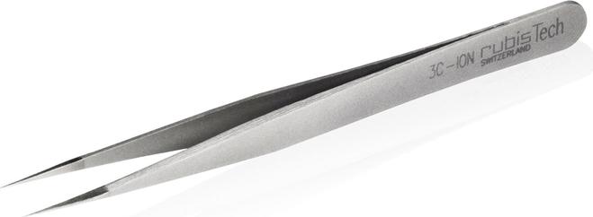 Image du produit Rubis Pincette argent-ion, pointue, 11 cm, 3C-ION