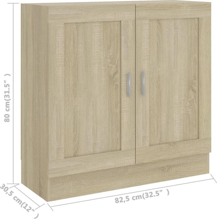 Actual product image VidaXL Bücherregal (82.5 x 30.5 x 80 cm)