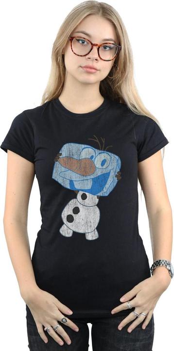 Immagine prodotto Disney Frozen Olaf Ice Cube Maglietta Donna (M)