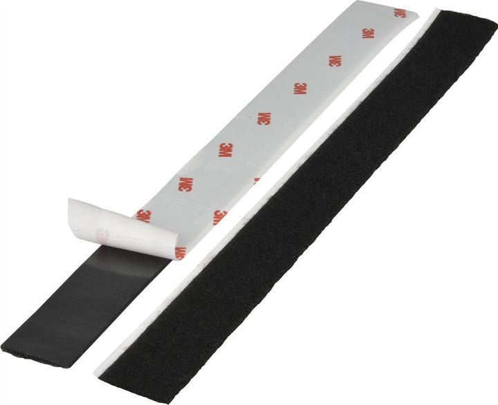 Productafbeelding 3M SJ 3527N Klittenband om op lusdeel te plakken (L x B) 1000 mm x 25 mm Zwart (25 mm)