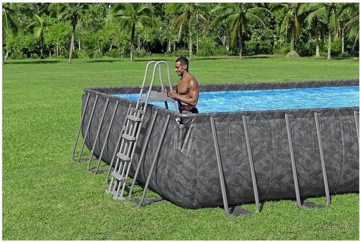Immagine prodotto Bestway APX 365 Set piscina rettangolare 956x488x132 (956 x 488 x 132 cm)