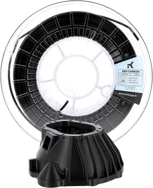 Actual product image Kimya Filament (ABS, 1.75 mm, 500 g, Black)