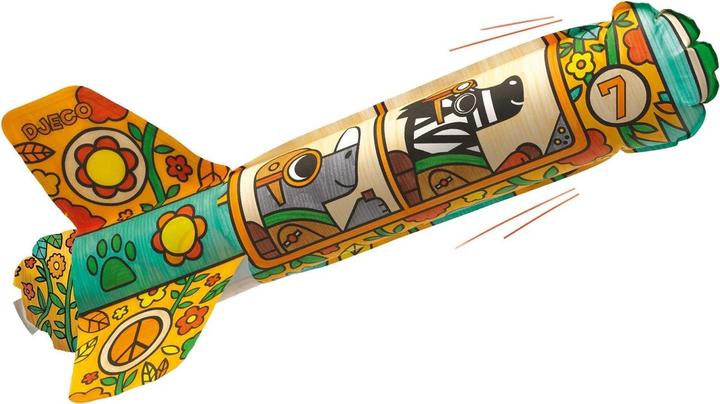 Actual product image Djeco Airman for coloring