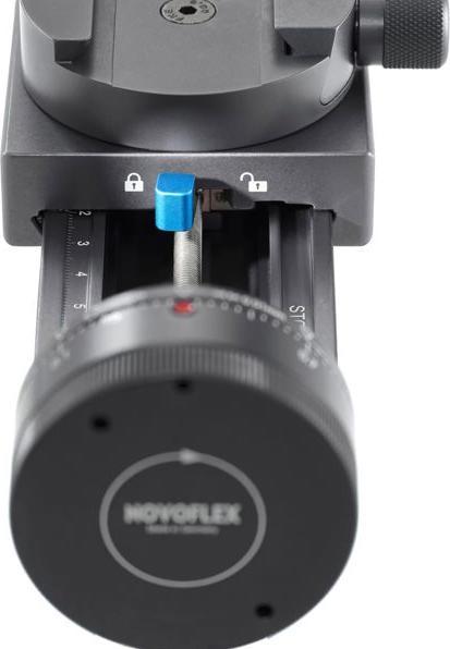 Image du produit Novoflex Castel M Chariot de réglage avec molette de mise au point (Traîneaux)
