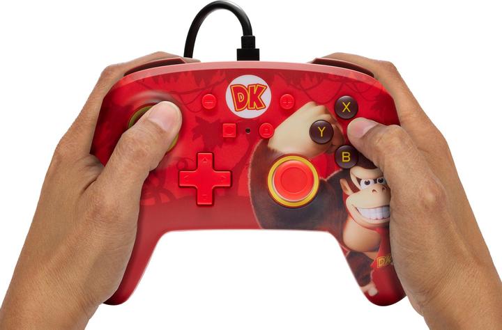 Image du produit PowerA Switch Controller Enhanced wired Donkey Kong Flex (Switch OLED, Switch)