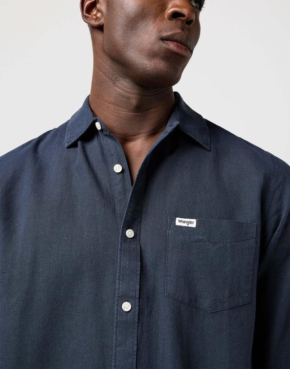 Immagine prodotto Wrangler Leinenhemd 1 Pkt Shirt (L)
