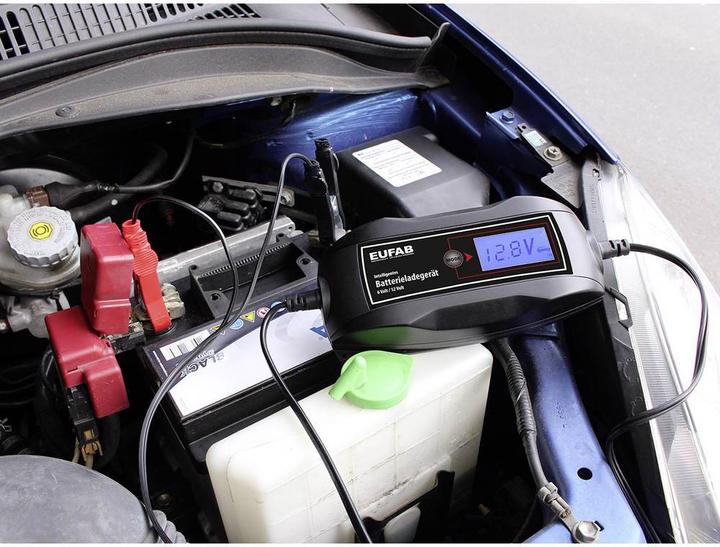 Actual product image Eufab Battery charger (6V, 12V, 4 A)