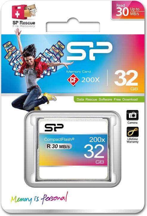 Actual product image Silicon Power Compact Flash 200X Compact Flash (32 GB, CF)