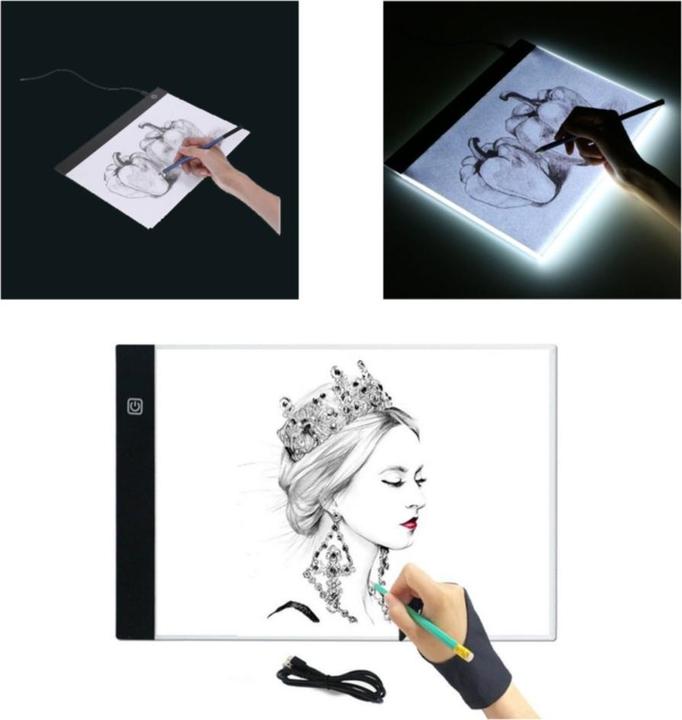 Actual product image I Am Creative LED drawing board (34 x 25 cm)