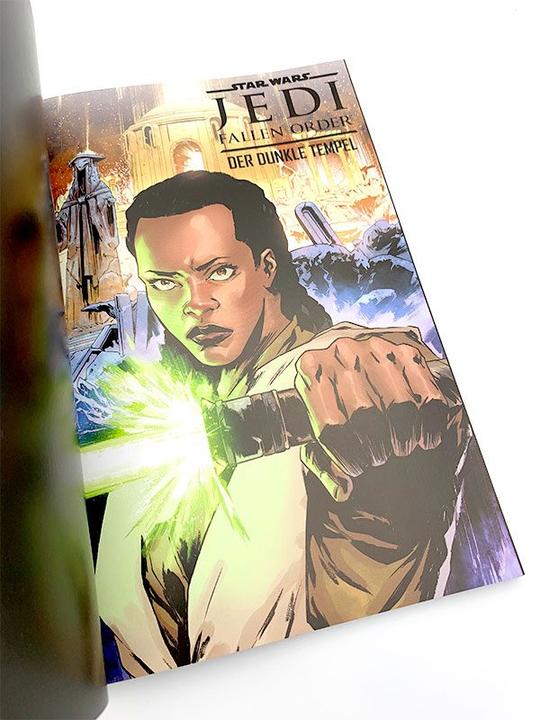 Actual product image Panini Star Wars Comics: Jedi: Fallen Order - Der dunkle Tempel (German, Paolo Villanelli, Thomas Schröder, Matthew Rosenberg, 2020)