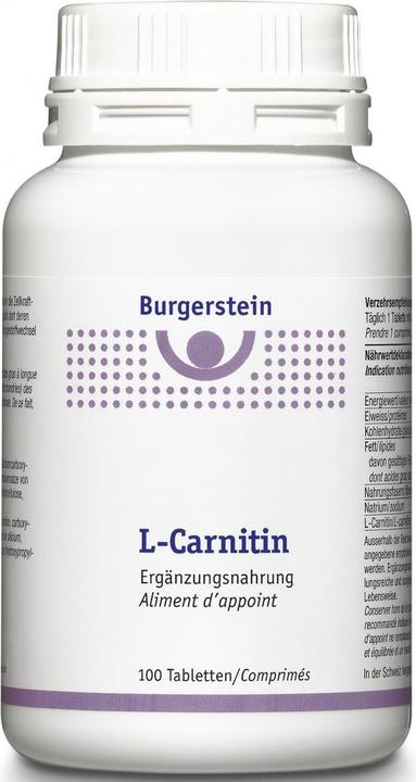 Immagine prodotto Burgerstein L-Carnitina (1 Pezzo/i, Pillole, 134 g)