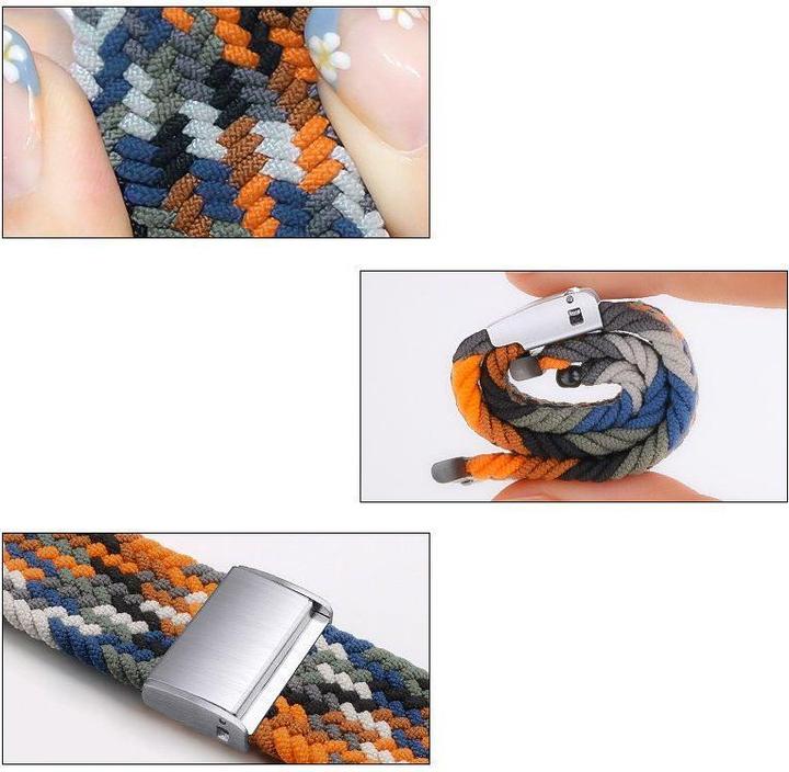 Immagine prodotto Hurtel Cinturino in tessuto per Watch Ultra / 9 / 8 / 7 / 6 / SE / 5 / 4 / 3 / 2 (49mm / 45mm / 44mm / (3, 4, Oltranzista)