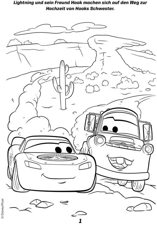 Image du produit Disney Cars on the road : le plaisir de colorier à toute vitesse