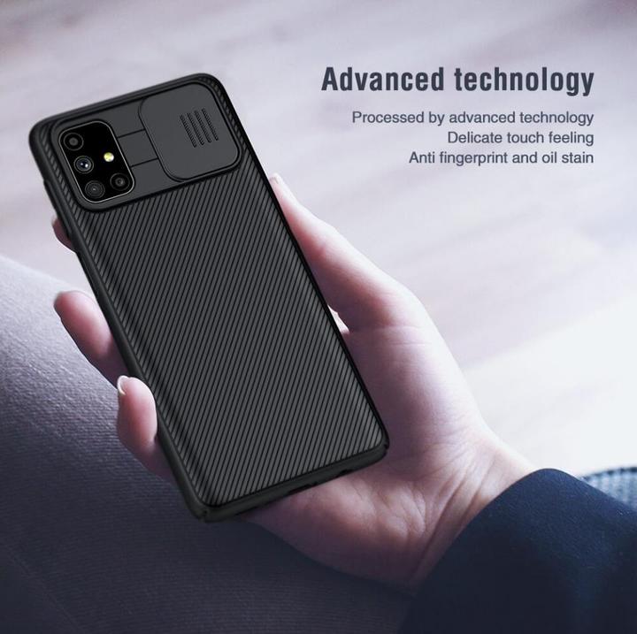 Actual product image Nillkin CamShield case for Samsung Galaxy M51 (black) universal (Samsung Galaxy M51)