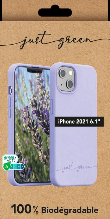 Actual product image Bigben Case 100% Eco iPhone 13 Purple (Apple iPhone 13)