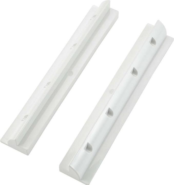 Image du produit Voltima Spoiler de maintien long en 2 parties pour les panneaux solaires (blanc)
