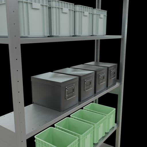 Image du produit Schulte Lagertechnik Elément départ MULTIplus150 avec traverse de longueur