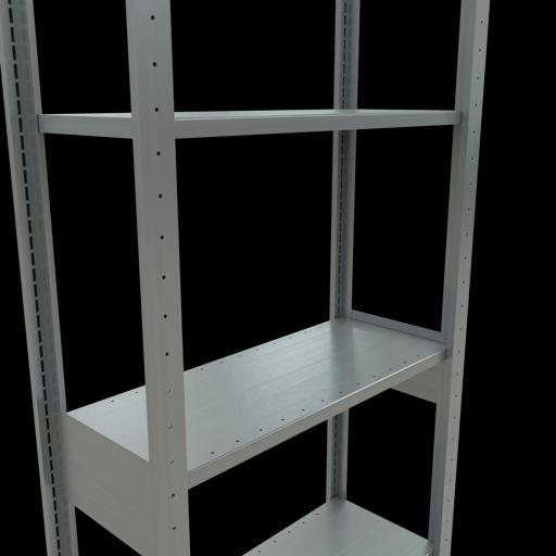 Immagine prodotto Schulte Lagertechnik Sistema di scaffalature di base senza viti MULTIplus150 con ripiani di lunghezza