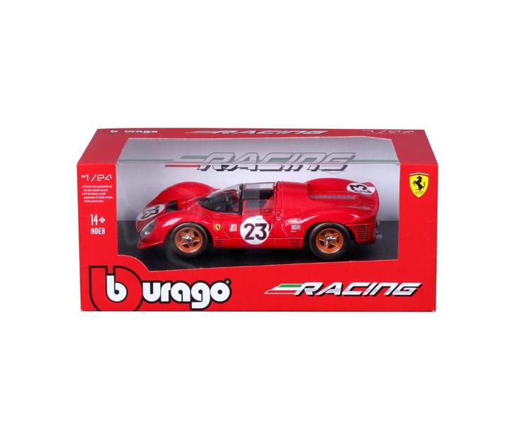 Produktbild Bburago Ferrari Racing 330 P4 Daytona 1/24 rot