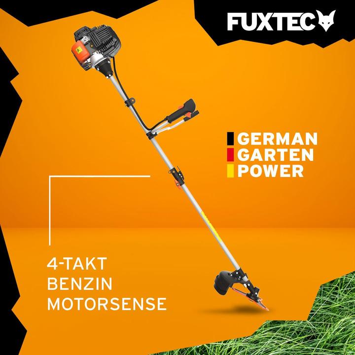Produktbild Fuxtec FX-4MS131 4-Takt Motorsense (Trimmfaden, Metallschneideblatt)