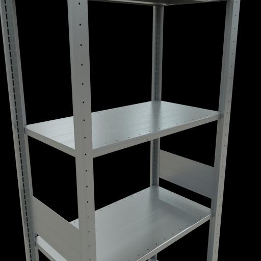 Immagine prodotto Schulte Lagertechnik Sistema di scaffalature di base senza viti MULTIplus150 con ripiani di lunghezza