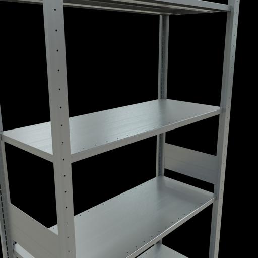 Immagine prodotto Schulte Lagertechnik Sistema di scaffalature di base senza viti MULTIplus150 con ripiani di lunghezza