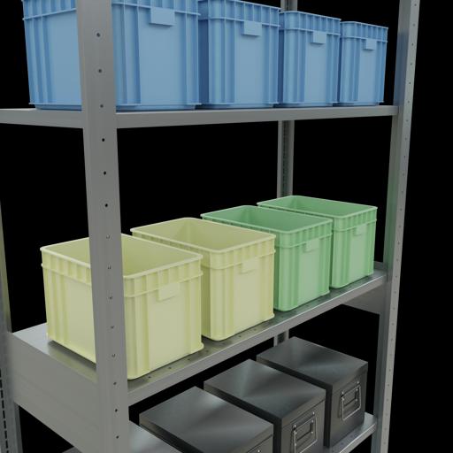 Image du produit Schulte Lagertechnik Elément départ MULTIplus150 avec traverse de longueur