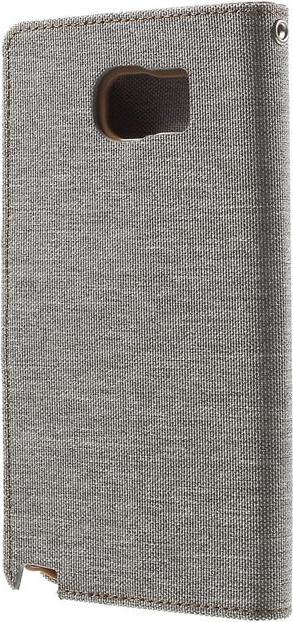 Actual product image Goospery Canvas Diary Series (Samsung Galaxy Note 5)