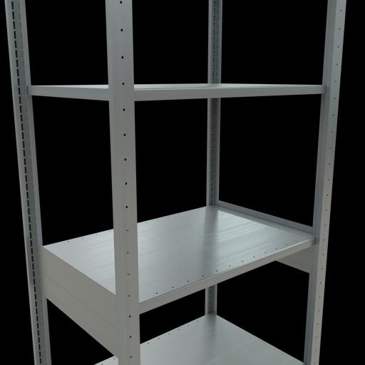 Immagine prodotto Schulte Lagertechnik Sistema di scaffalature di base senza viti MULTIplus150 con ripiani di lunghezza