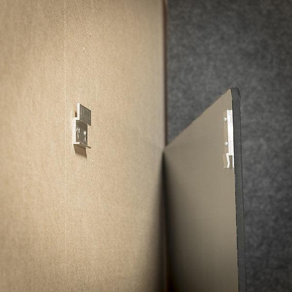 Actual product image smiT CURVE whiteboard, frameless, with rounded corners, WxH 1780 x 1180 mm.