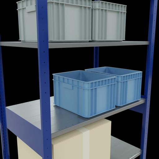 Image du produit Schulte Lagertechnik Elément départ MULTIplus150 avec traverse de longueur
