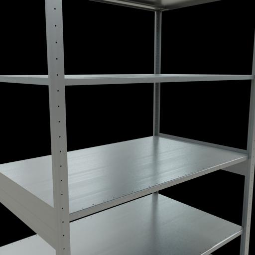 Immagine prodotto Schulte Lagertechnik Sistema di scaffalature di base senza viti MULTIplus150 con ripiani di lunghezza